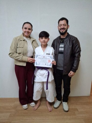 Colação de Kyu 50 Felipe
